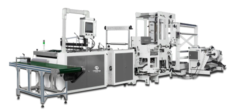  Fully Automatic Side-Seal Patch Bag Making Machine