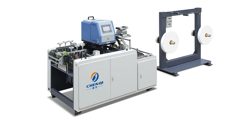 Hot Melt Glue Twisted Paper Handle Making Machine