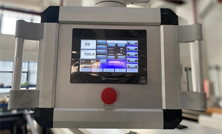 Touch Screen with PLC system