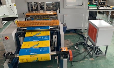 Packing/warping machine