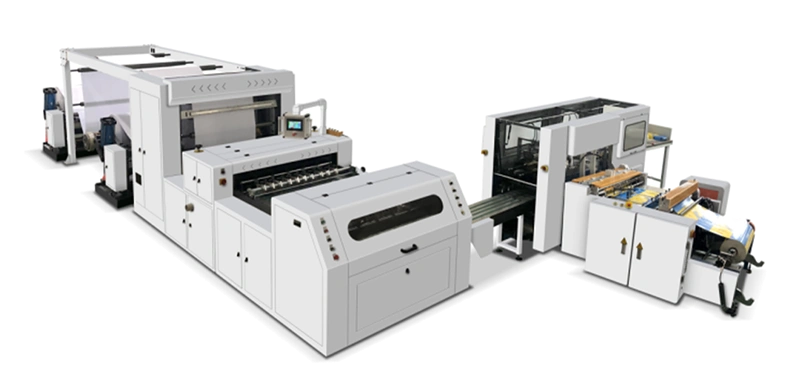 Two Rolls Input A4/A3 Copy Paper Making Line