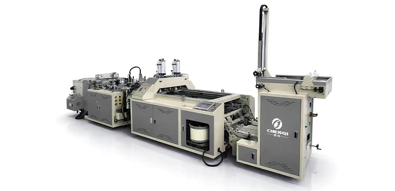 500×2  Automatic High Speed Hot Sealing Hot Bag Making Machine