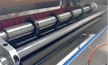 Slitting function (three knives)
