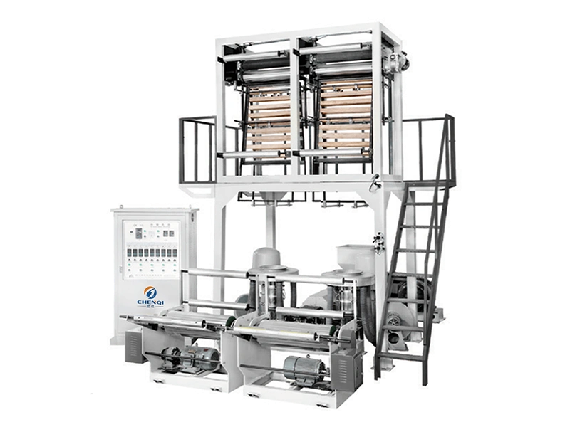 Single-Screw Double-die Film Blowing Machine Set