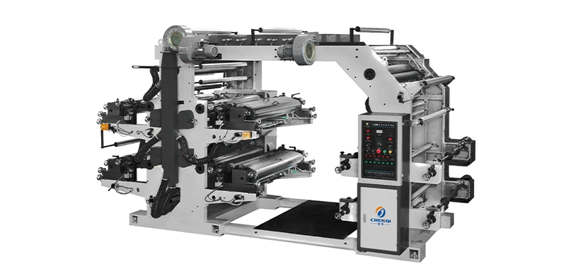 Gear Driven High Speed Flexo Printing Machine