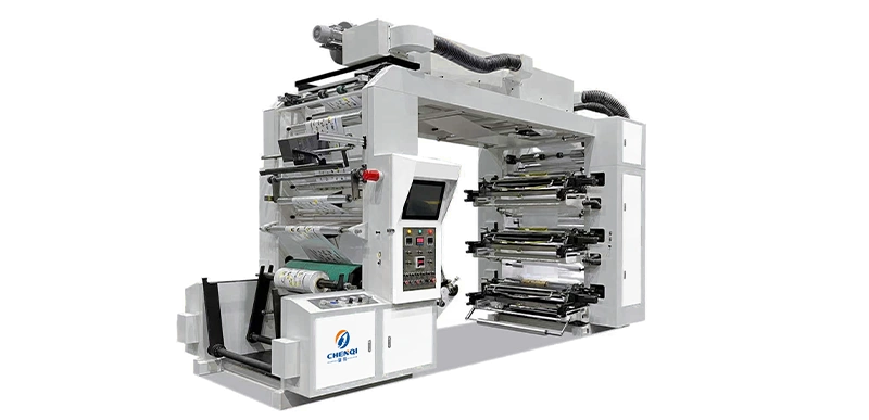 Synchronous Belt High Speed Flexo Printing Machine